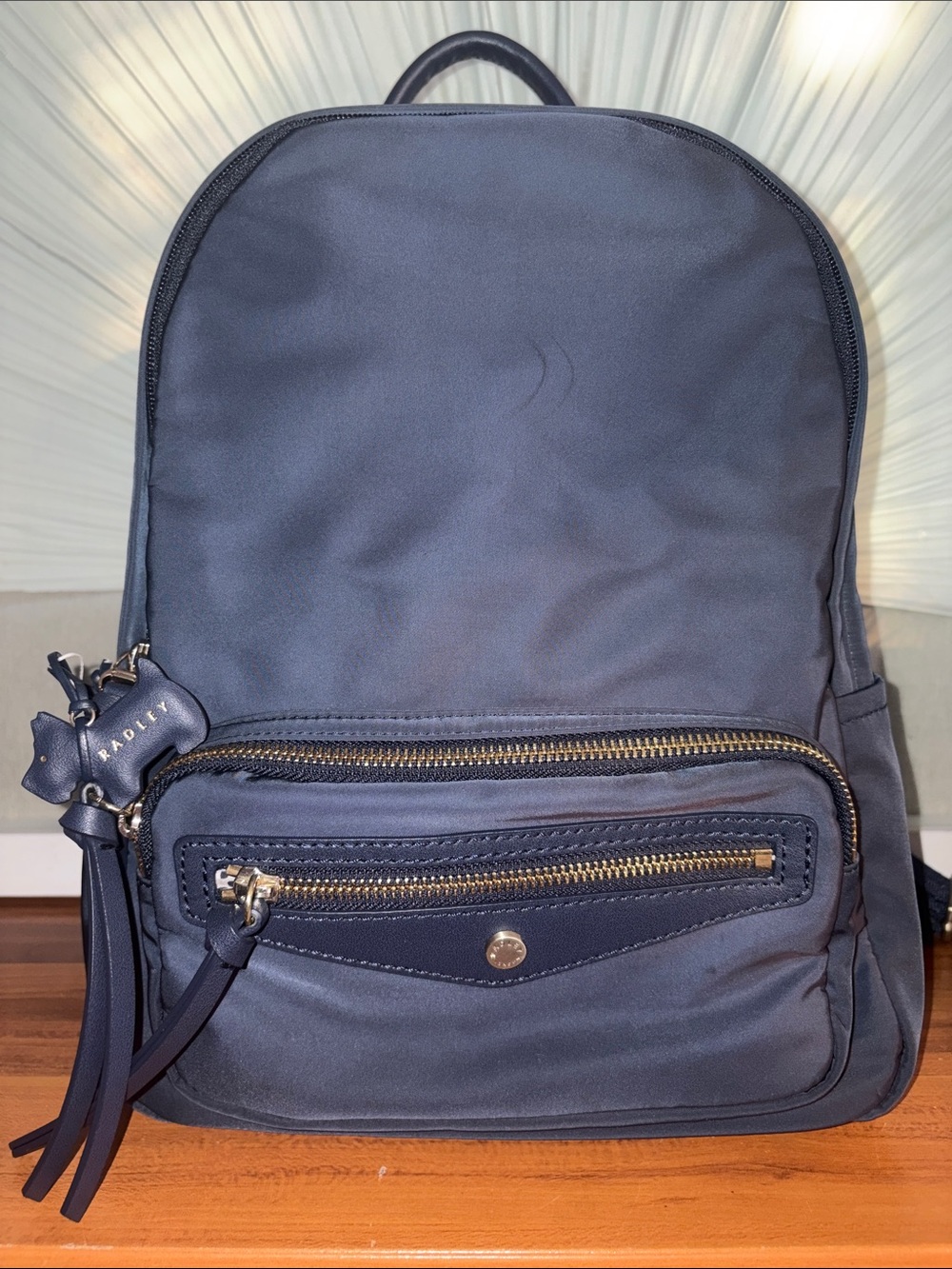 RADLEY LONDON Navy Zip Pocket Backpack